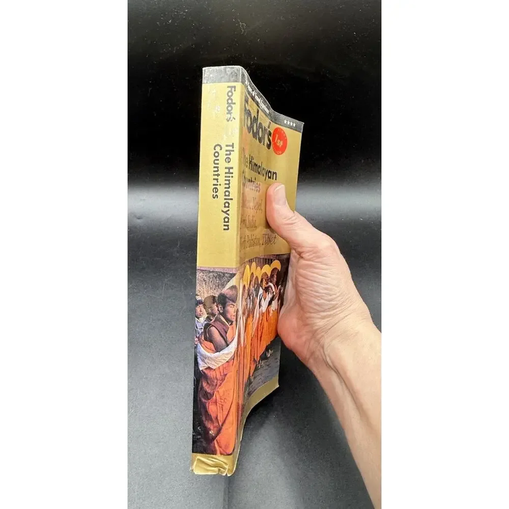 Vintage Fodors Himalayan Countries 1990 Paperback Book EUC!